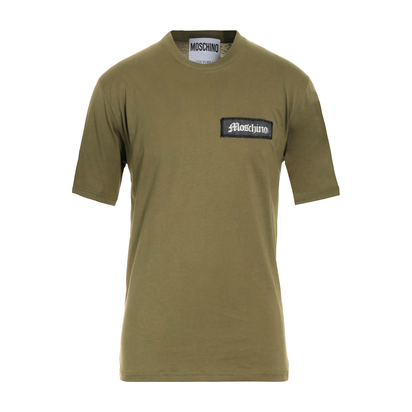 Camiseta Verde Moschino Chest Logo