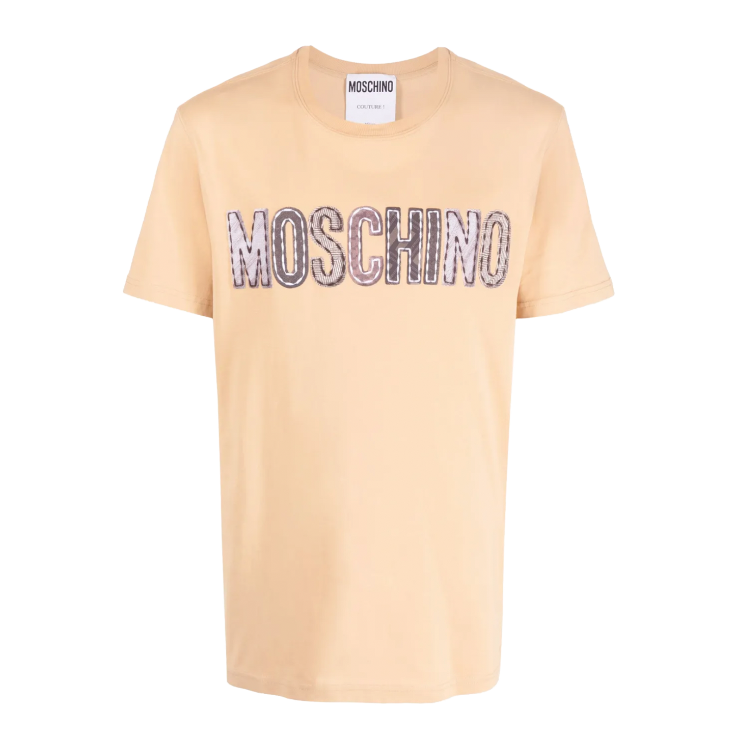 Camiseta Beige Moschino Logo