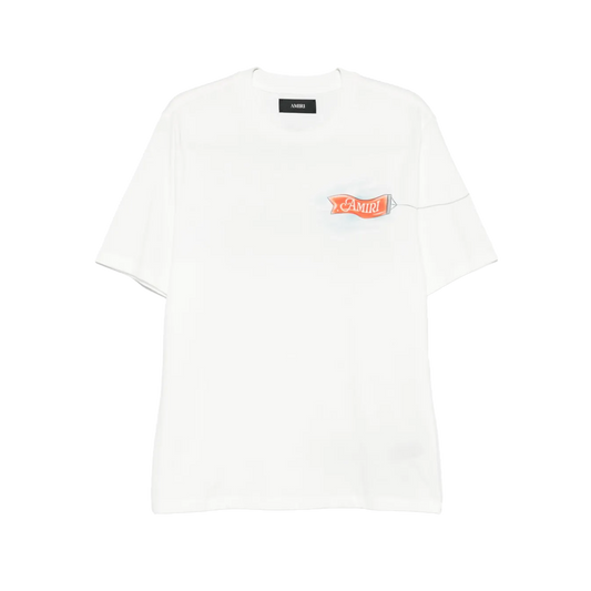 Camiseta Blanca AMIRI For The World