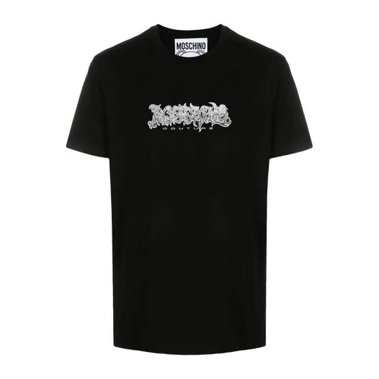 Camiseta Negra Moschino Couture
