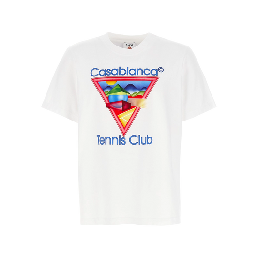 Camiseta Blanca Casablanca Tennis Club Icon