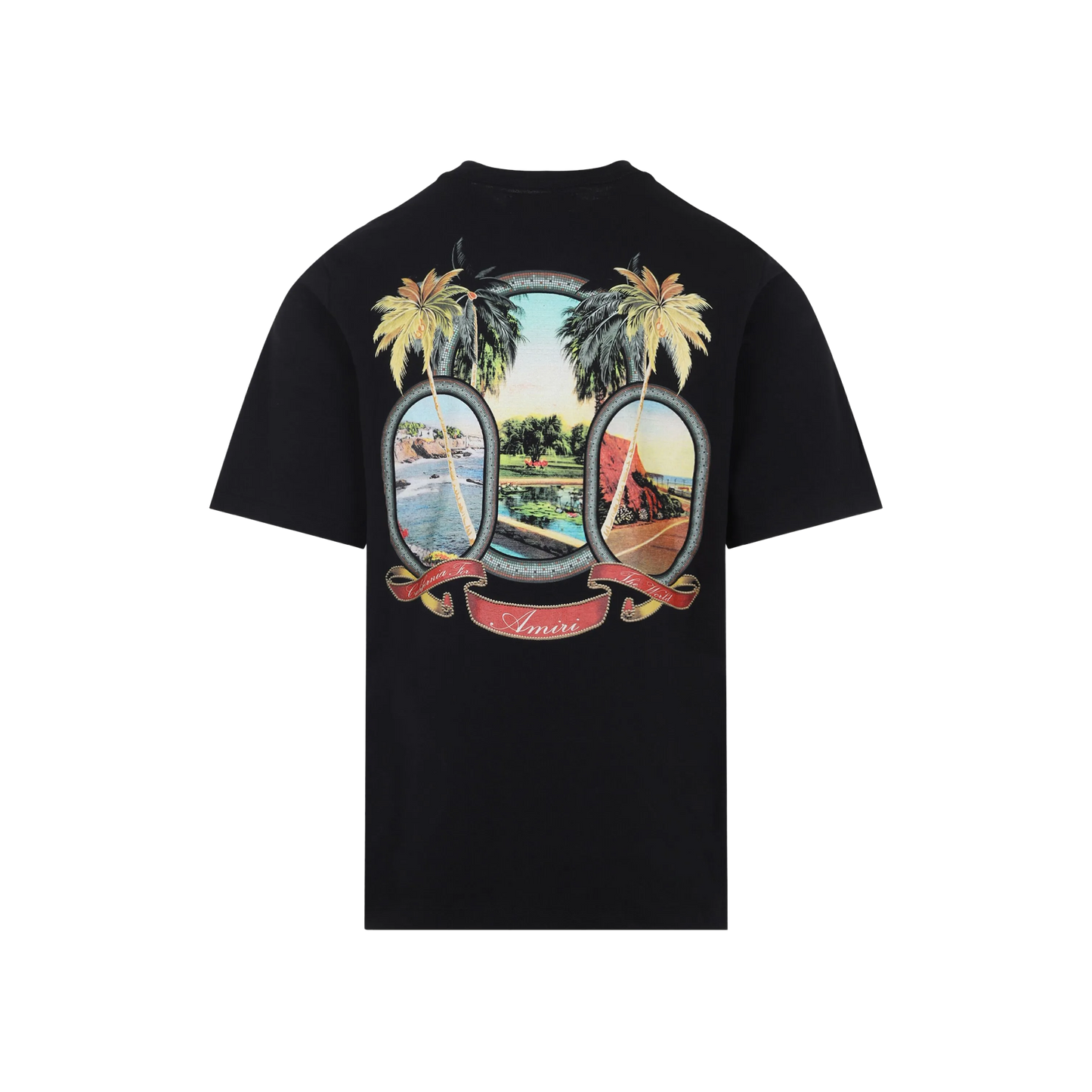 Camiseta Negra AMIRI MA Paradise