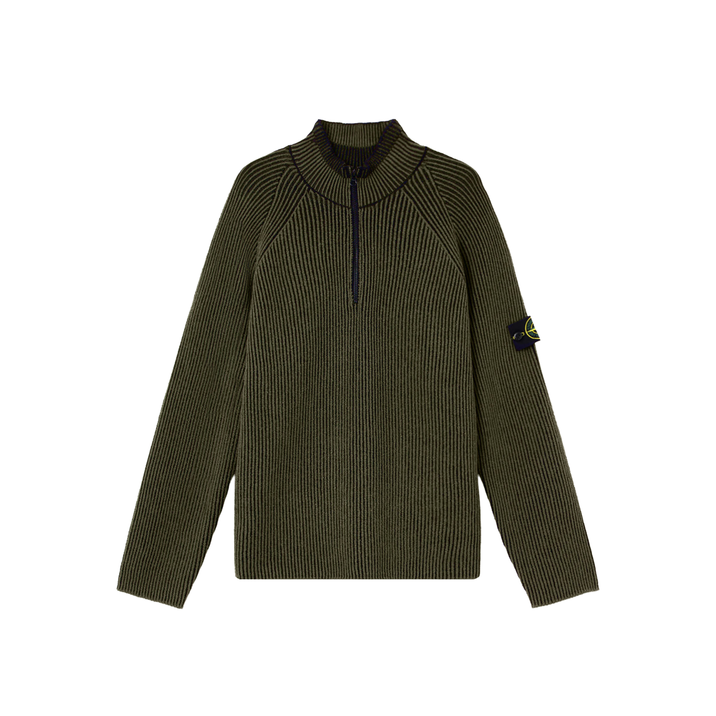 Buzo Verde Stone Island Virgin Wool