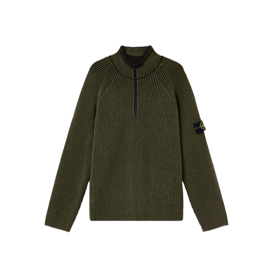 Buzo Verde Stone Island Virgin Wool