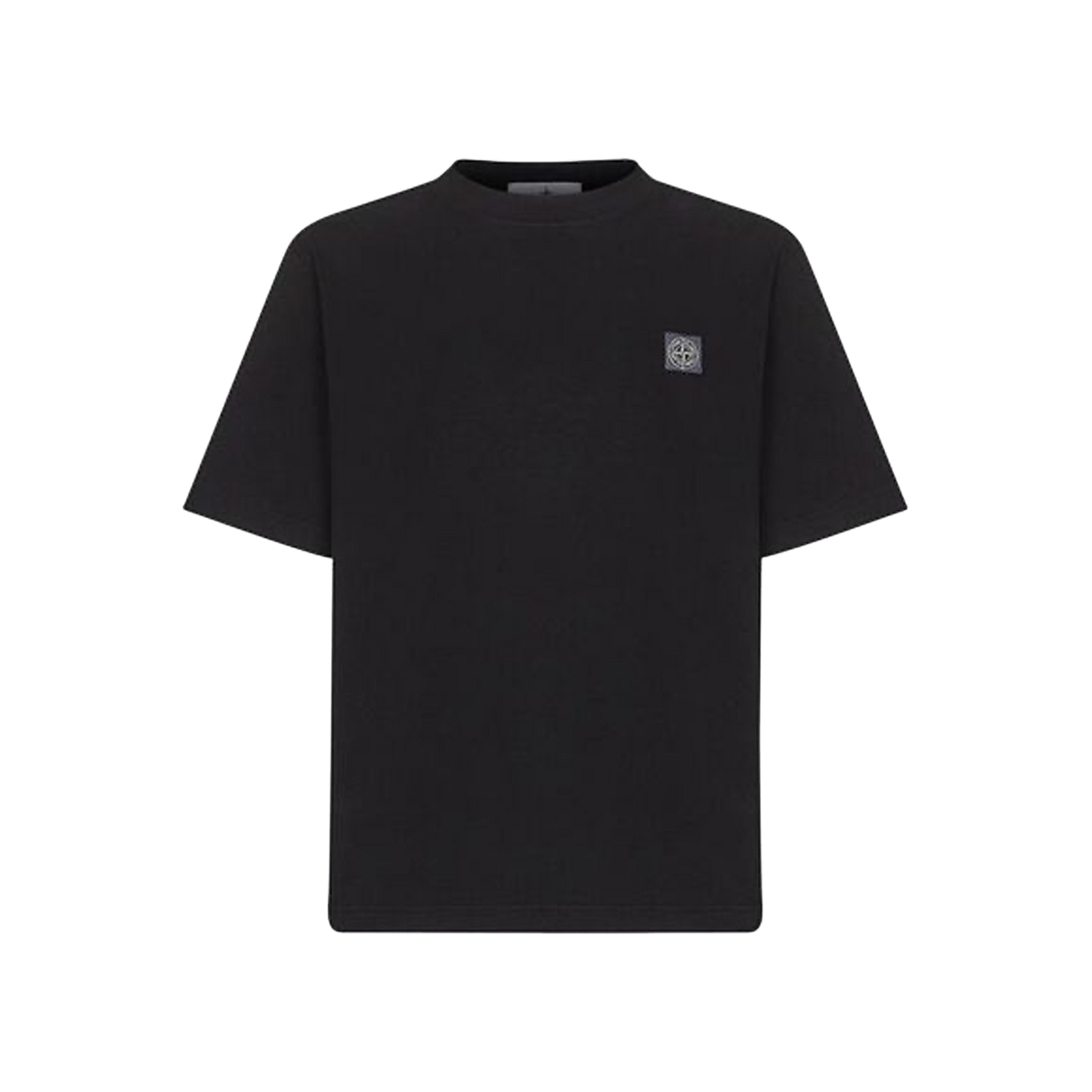 Camiseta Negra Stone Island Compass
