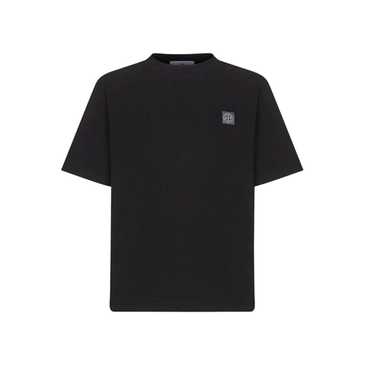 Camiseta Negra Stone Island Compass