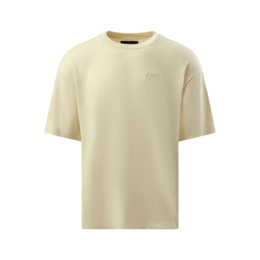 Camiseta Beige AMIRI Logo