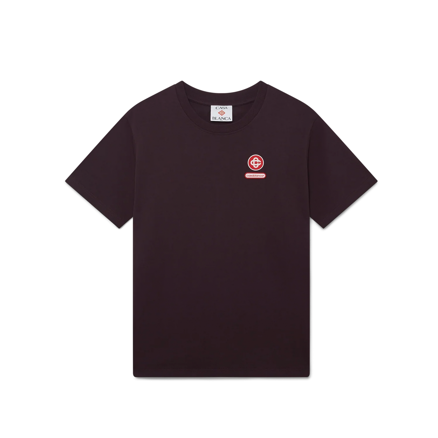 Camiseta Morado Casablanca Logo Patch