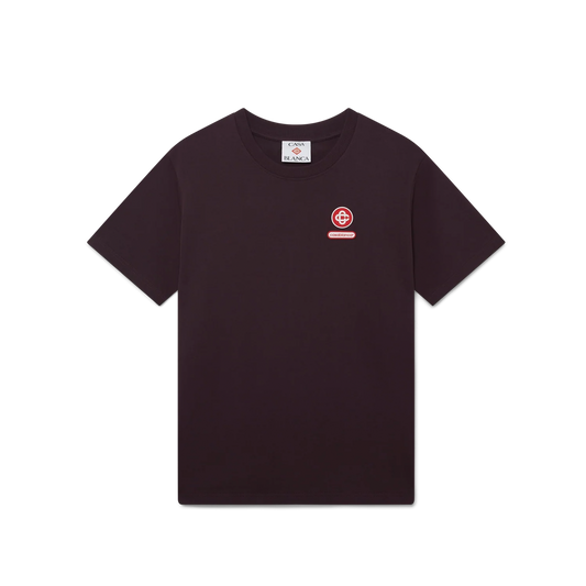 Camiseta Morado Casablanca Logo Patch