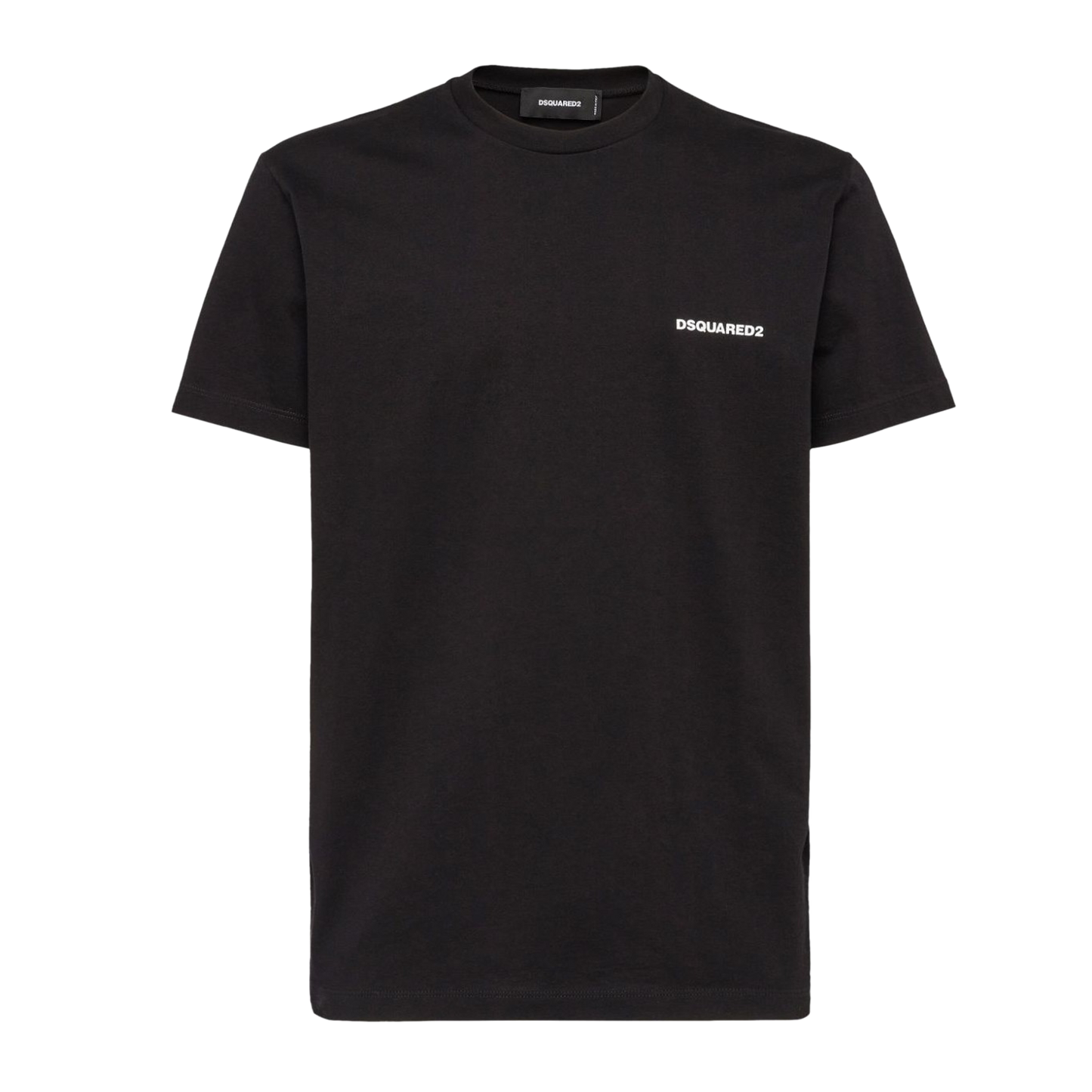Camiseta Negra Dsquared2 Chest Logo