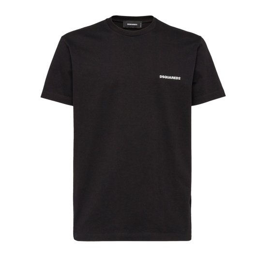Camiseta Negra Dsquared2 Chest Logo