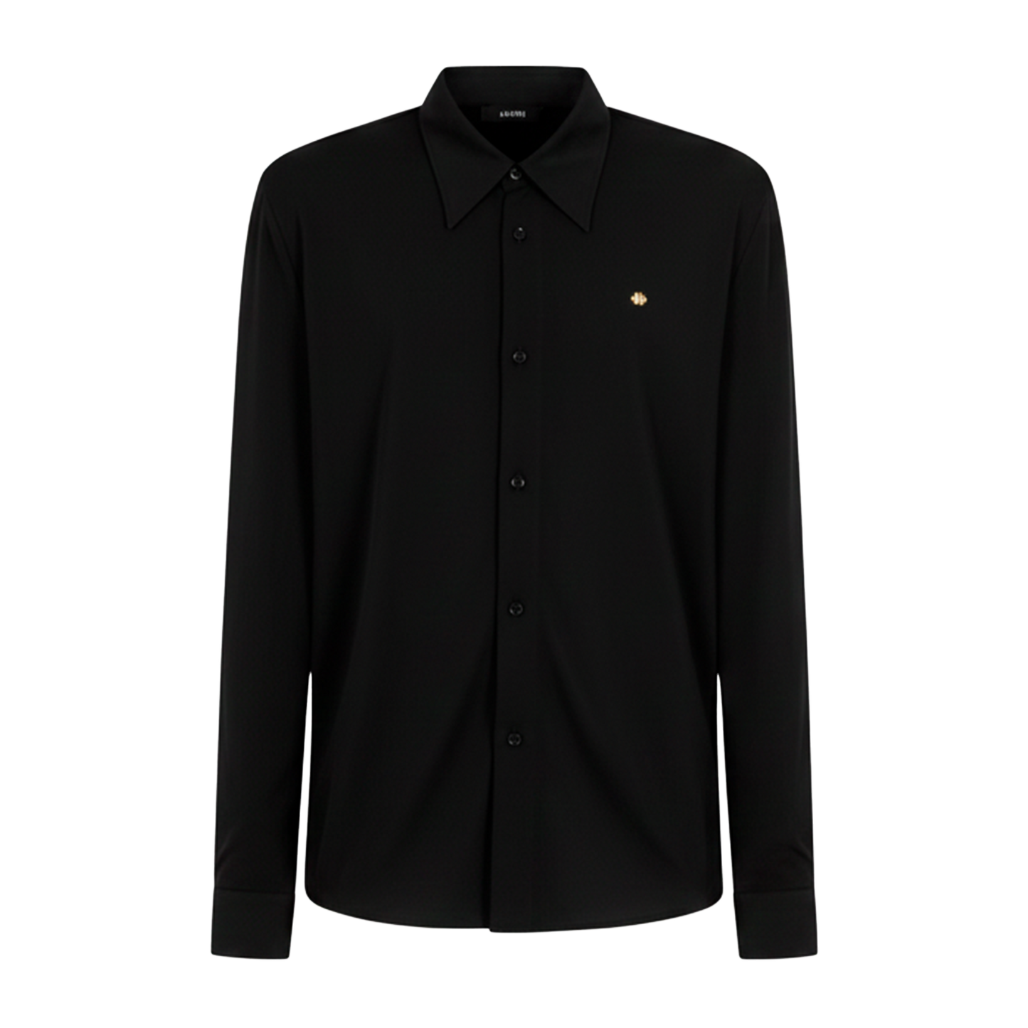 Camisa Negra AMIRI MA Plaque