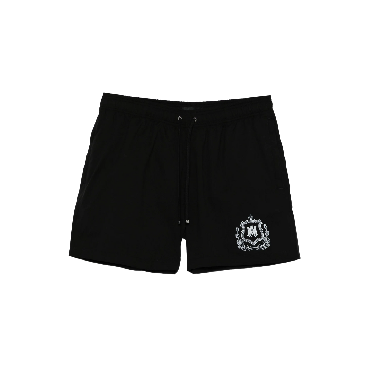 Pantaloneta Negra AMIRI Crest