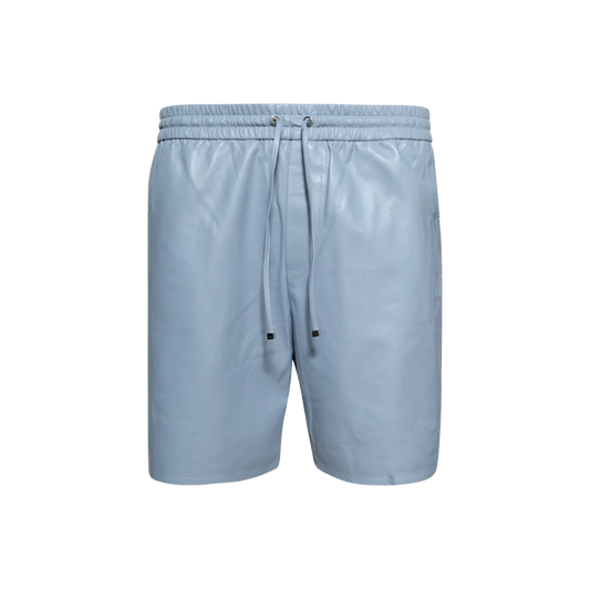 Short Azul AMIRI Leather
