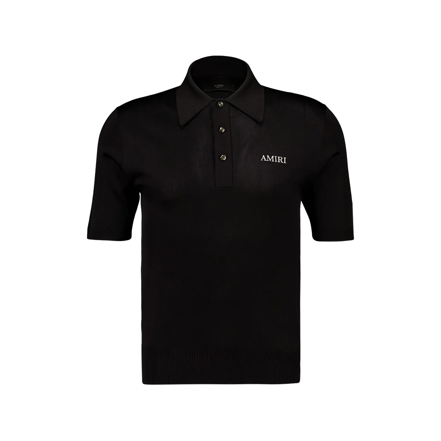 Camiseta Tipo Polo Negra AMIRI Spirit