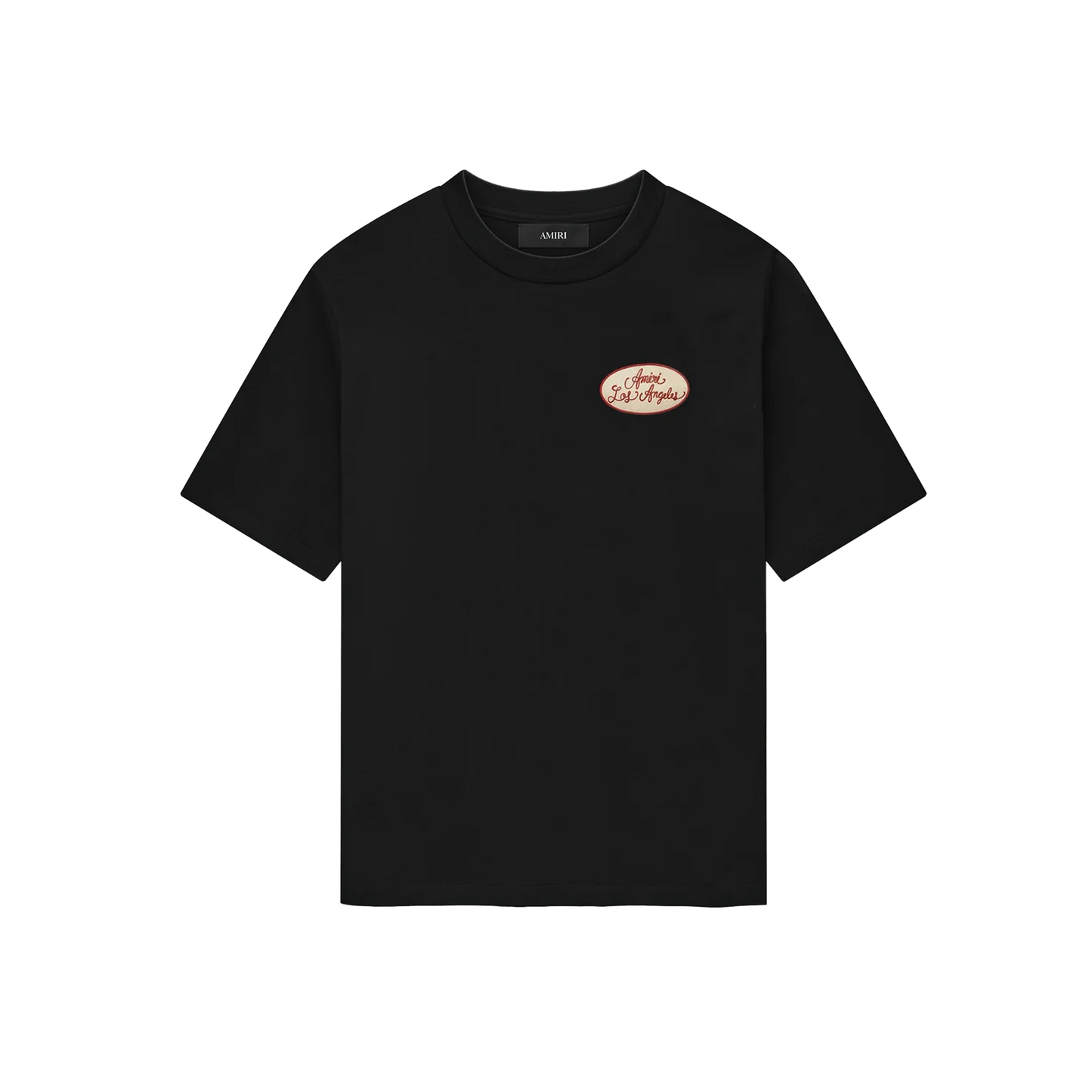 Camiseta Negra AMIRI Station Patch