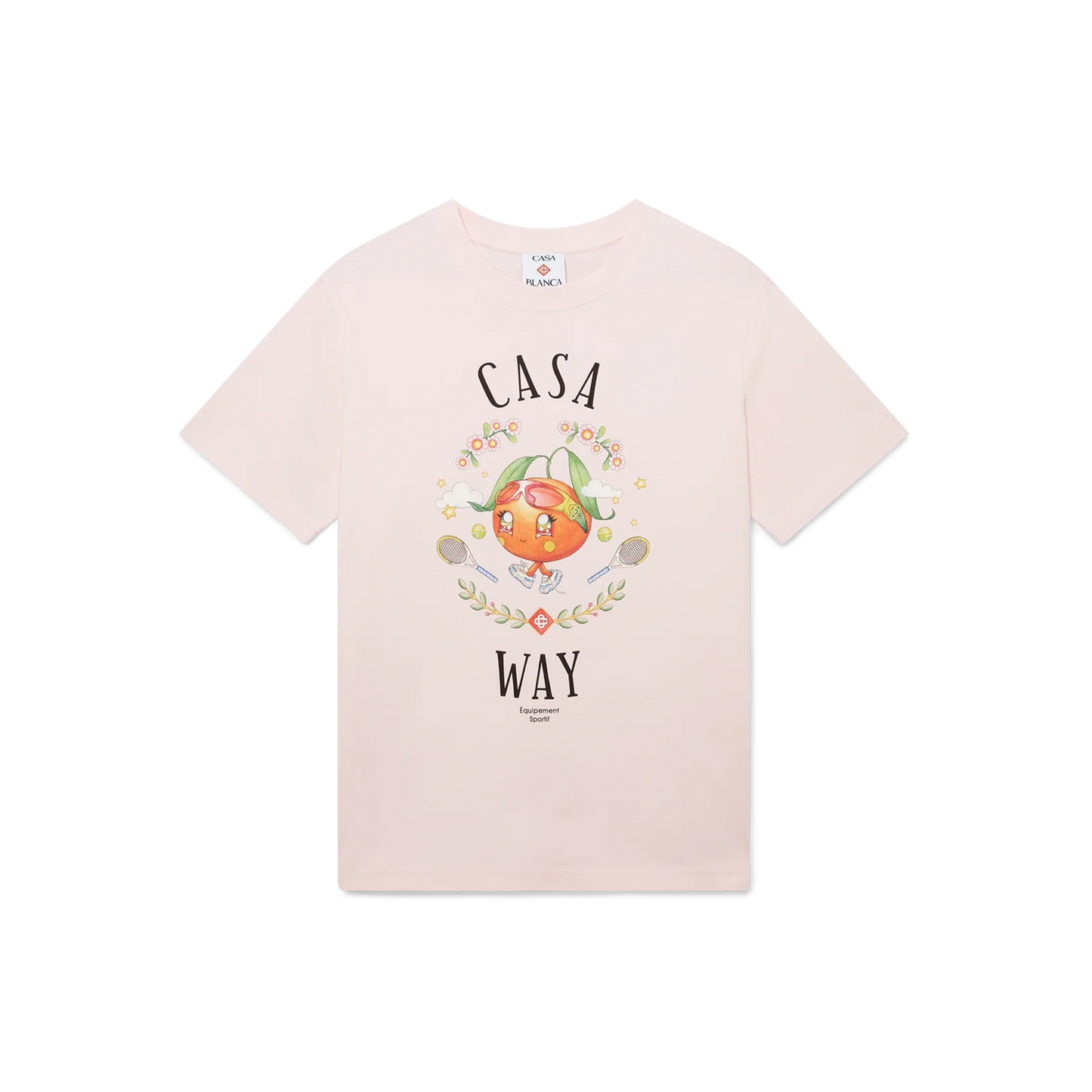 Camiseta Rosado Casablanca Casa Way Orange Mascot