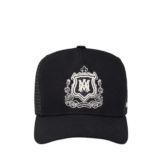 Gorra Negra AMIRI MA Crest