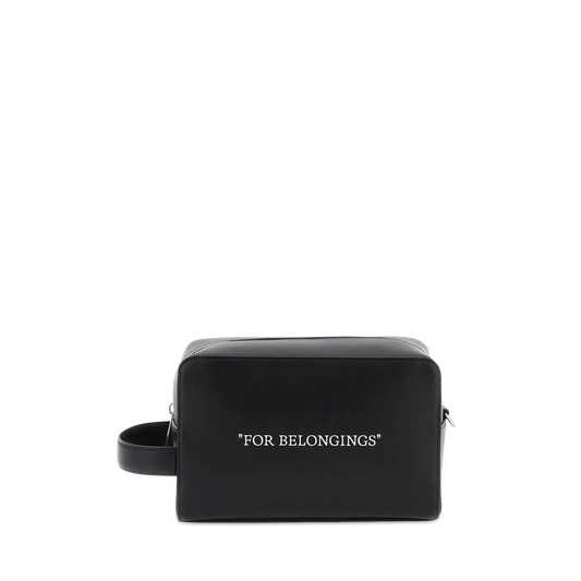 Bolso Negro Off-White For Belongings