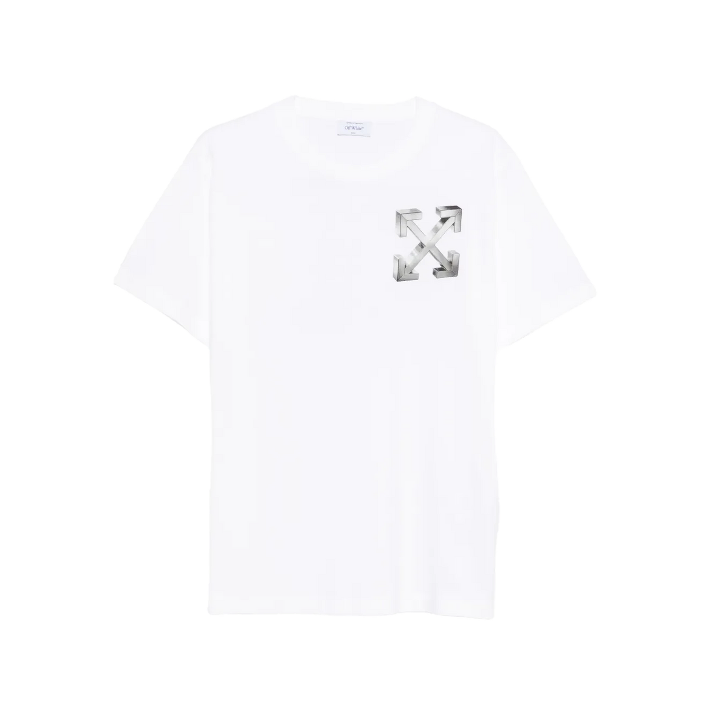 Camiseta Blanca Off-White Metal Off