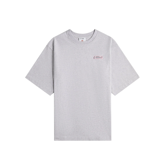 Camiseta Gris Casablanca Pvc Patch