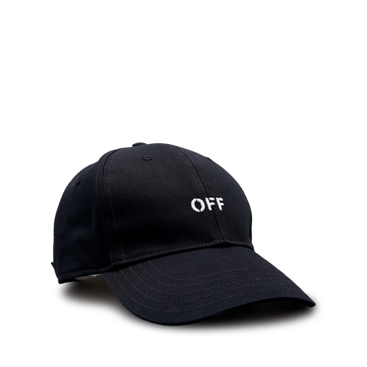 Gorra Negra Off-White Off Stamp