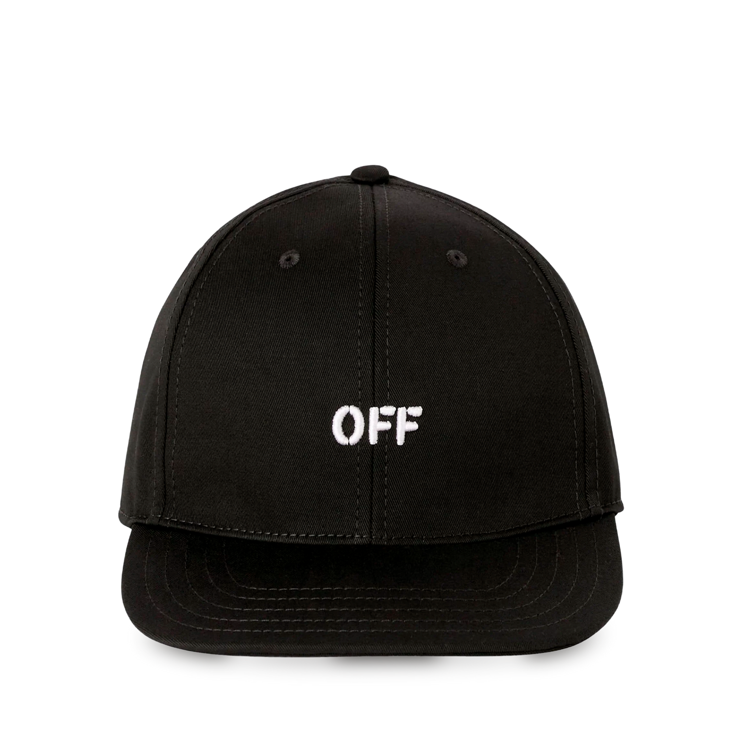 Gorra Negra Off-White Off Stamp