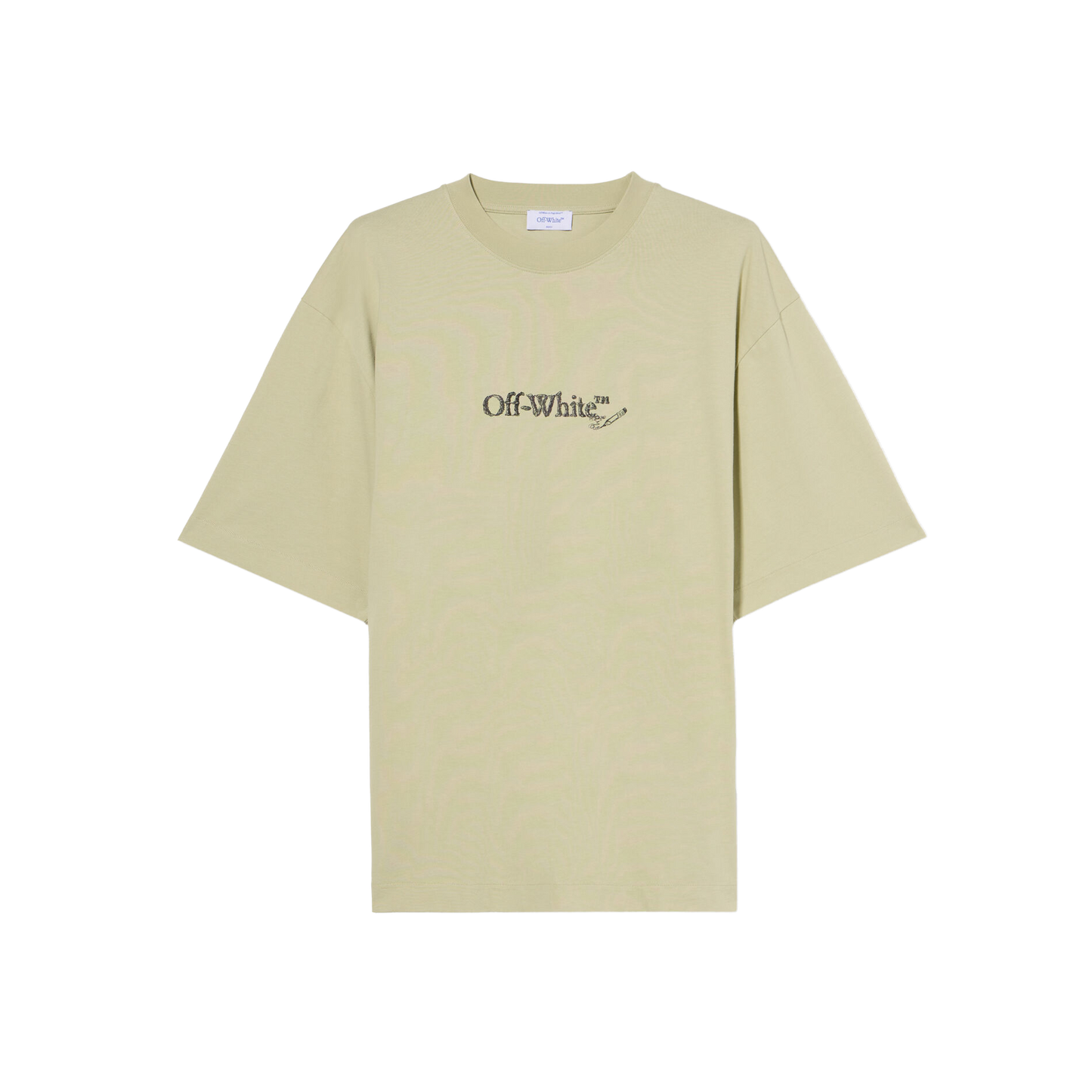 Camiseta Verde Off-White Scribble Arrow
