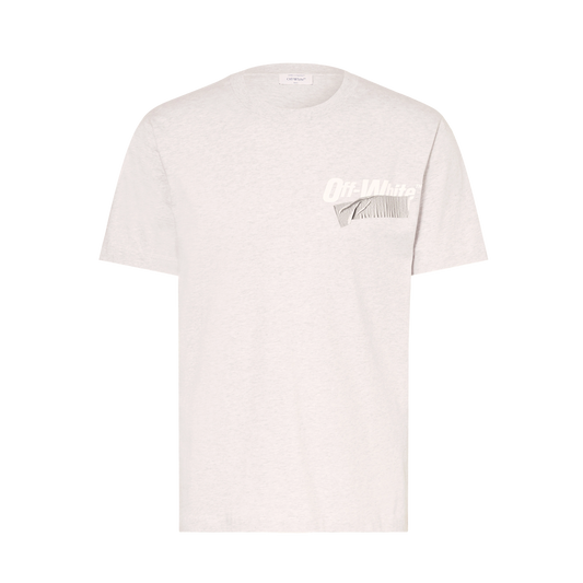 Camiseta Gris Off-White Cupid Tape