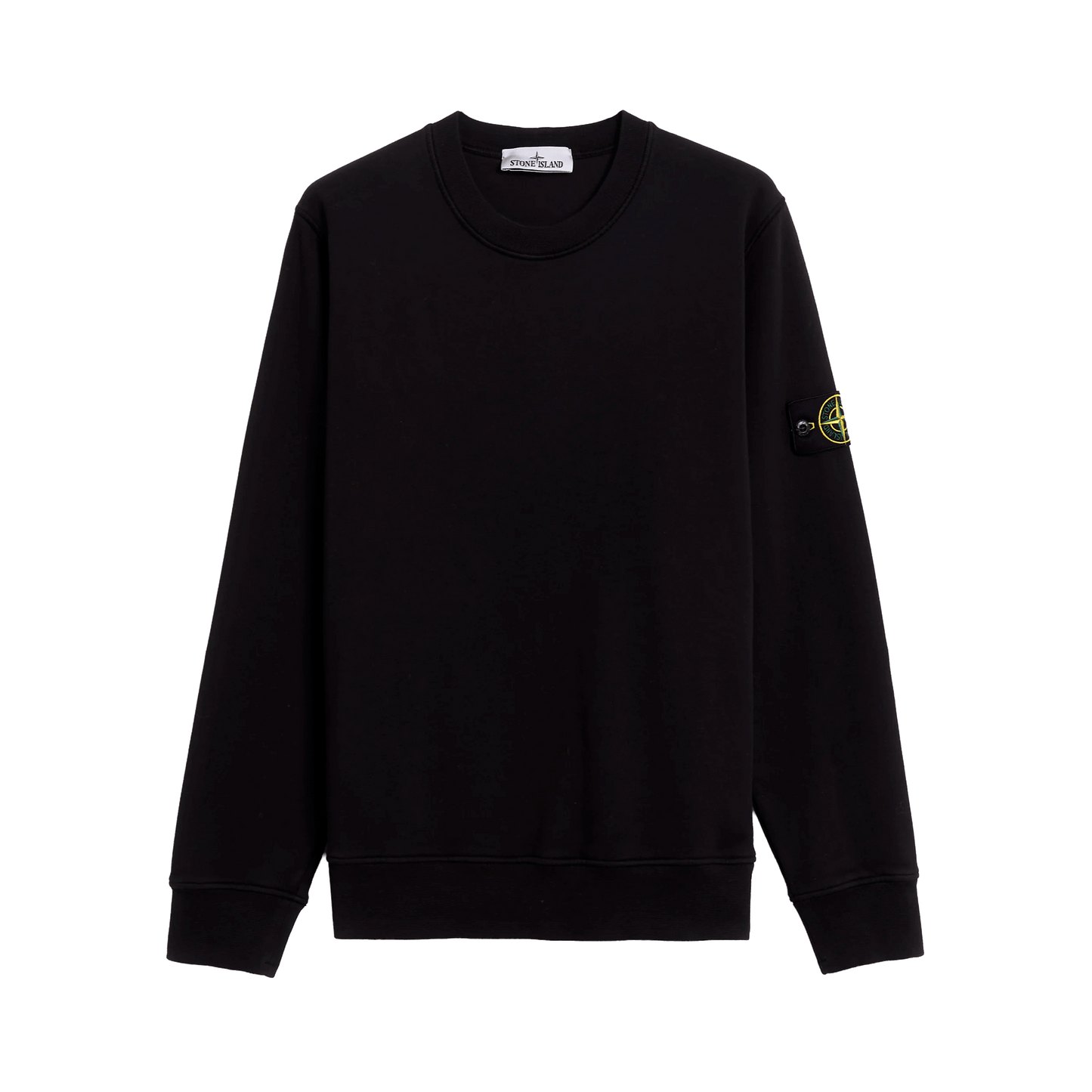 Buzo Negro Stone Island Tag