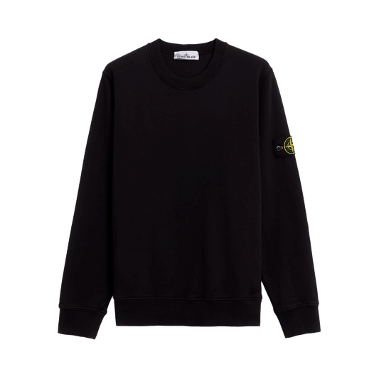 Buzo Negro Stone Island Tag