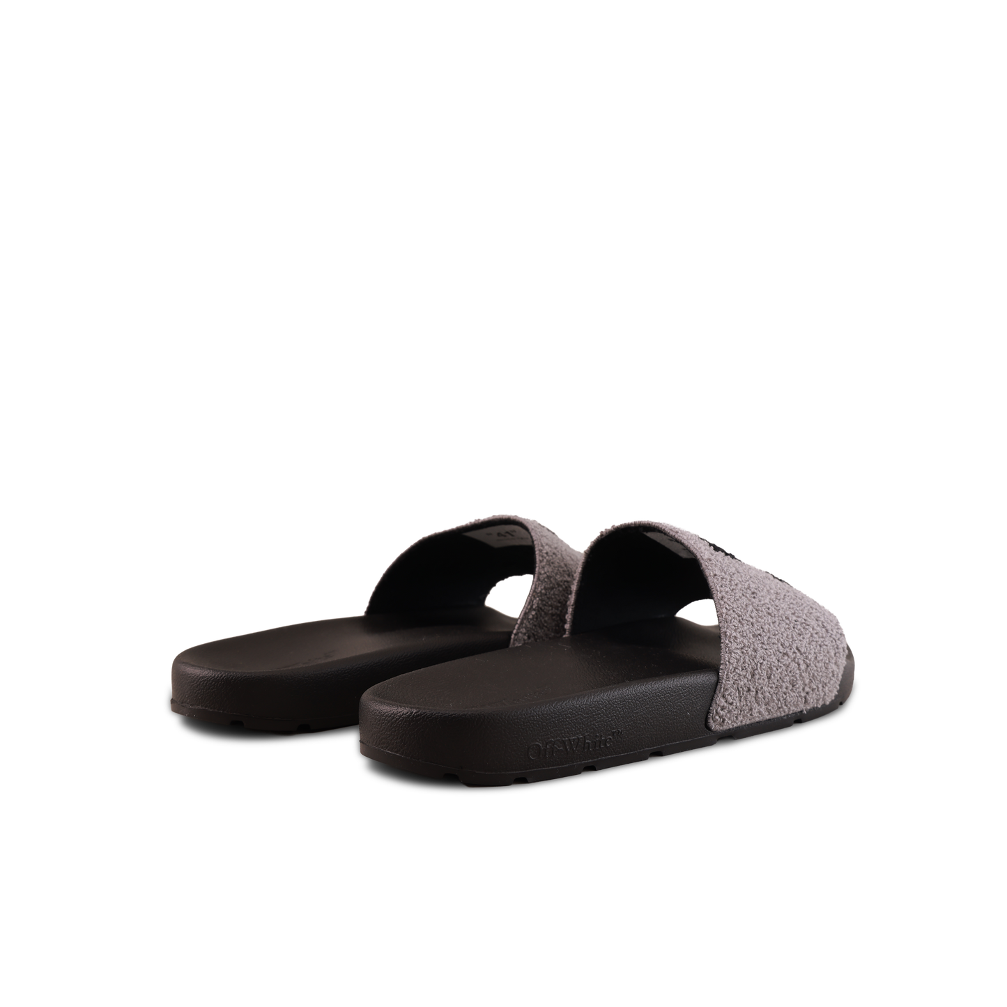 Sandalia Negro Off-White M-Arrow Terry