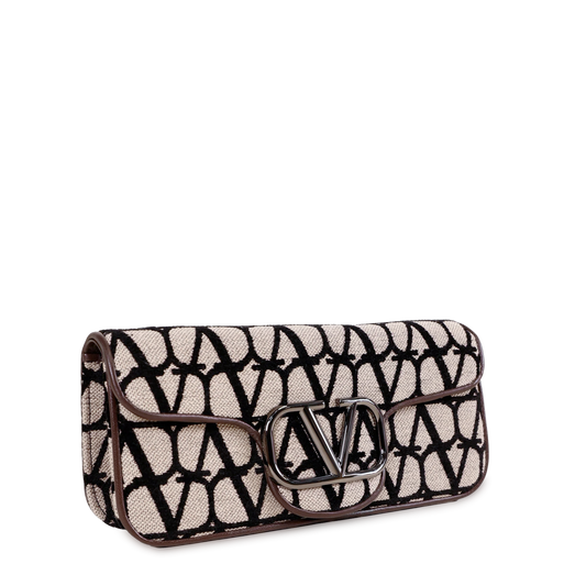 Bolso Beige Negro Valentino Iconographe