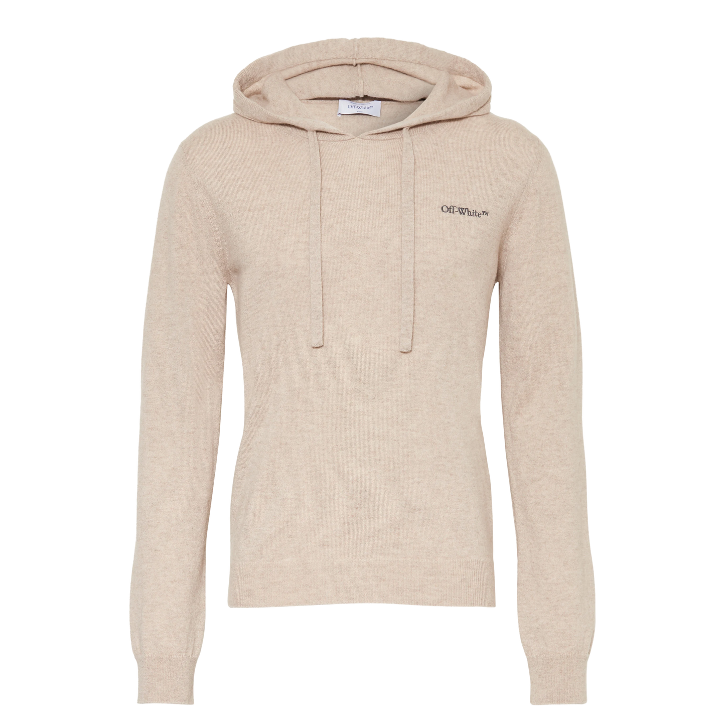 Buzo Beige Off-White Quote