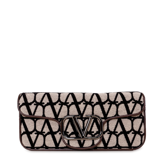 Bolso Beige Negro Valentino Iconographe