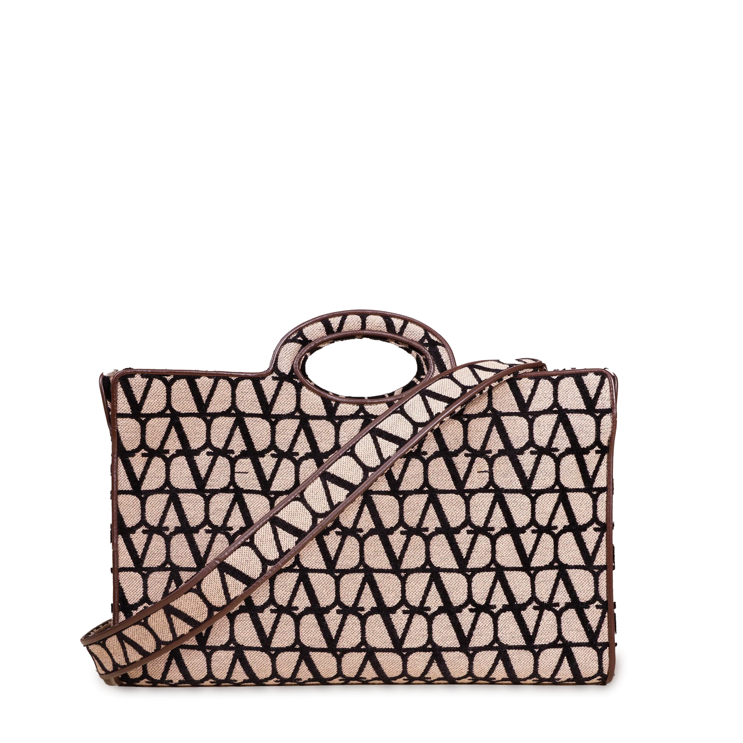 Bag Tote Beige Negro Valentino Iconographe