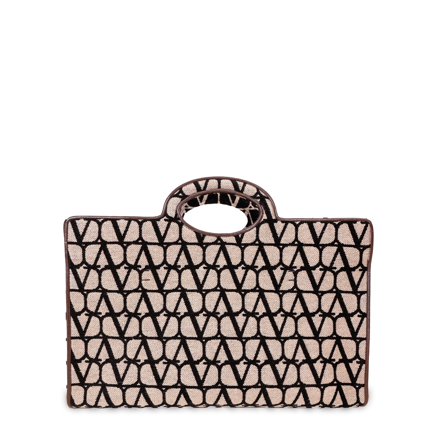 Bag Tote Beige Negro Valentino Iconographe