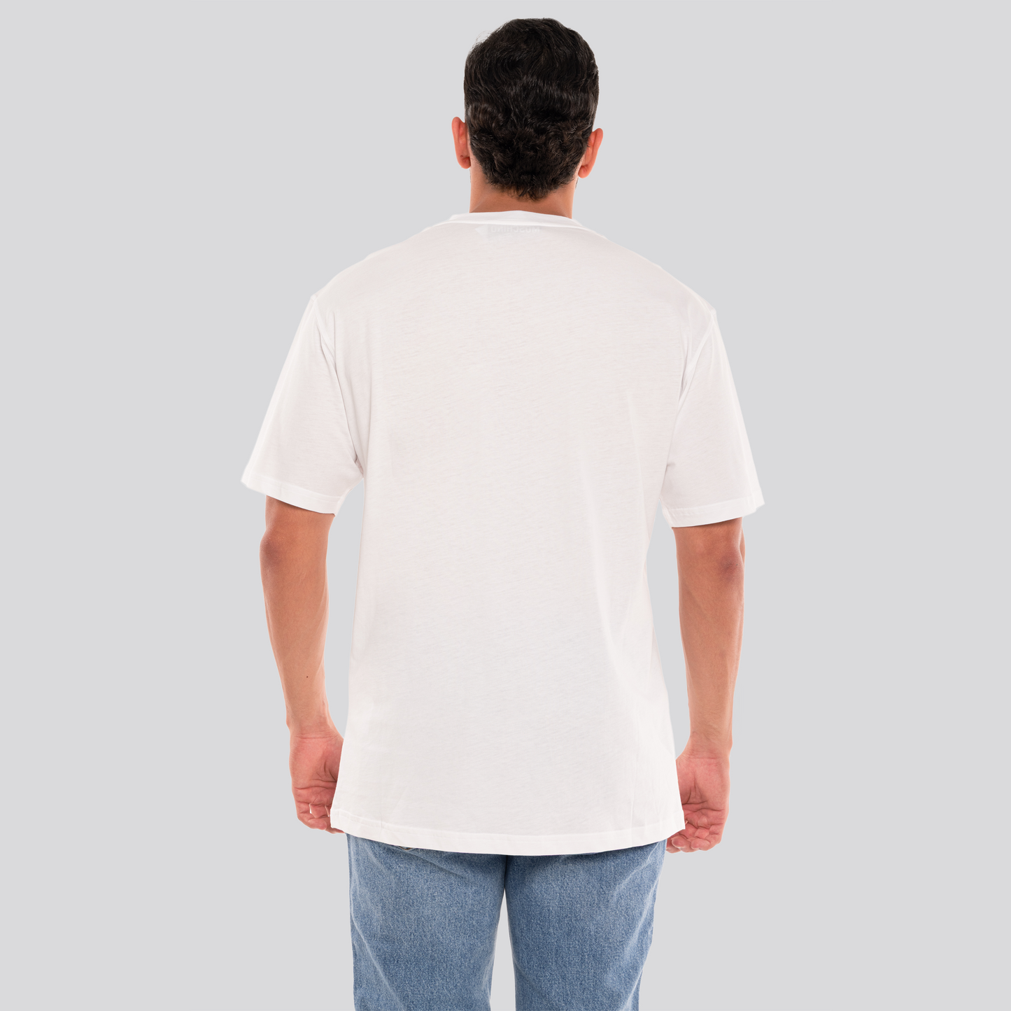 Camiseta Blanca Moschino Tag