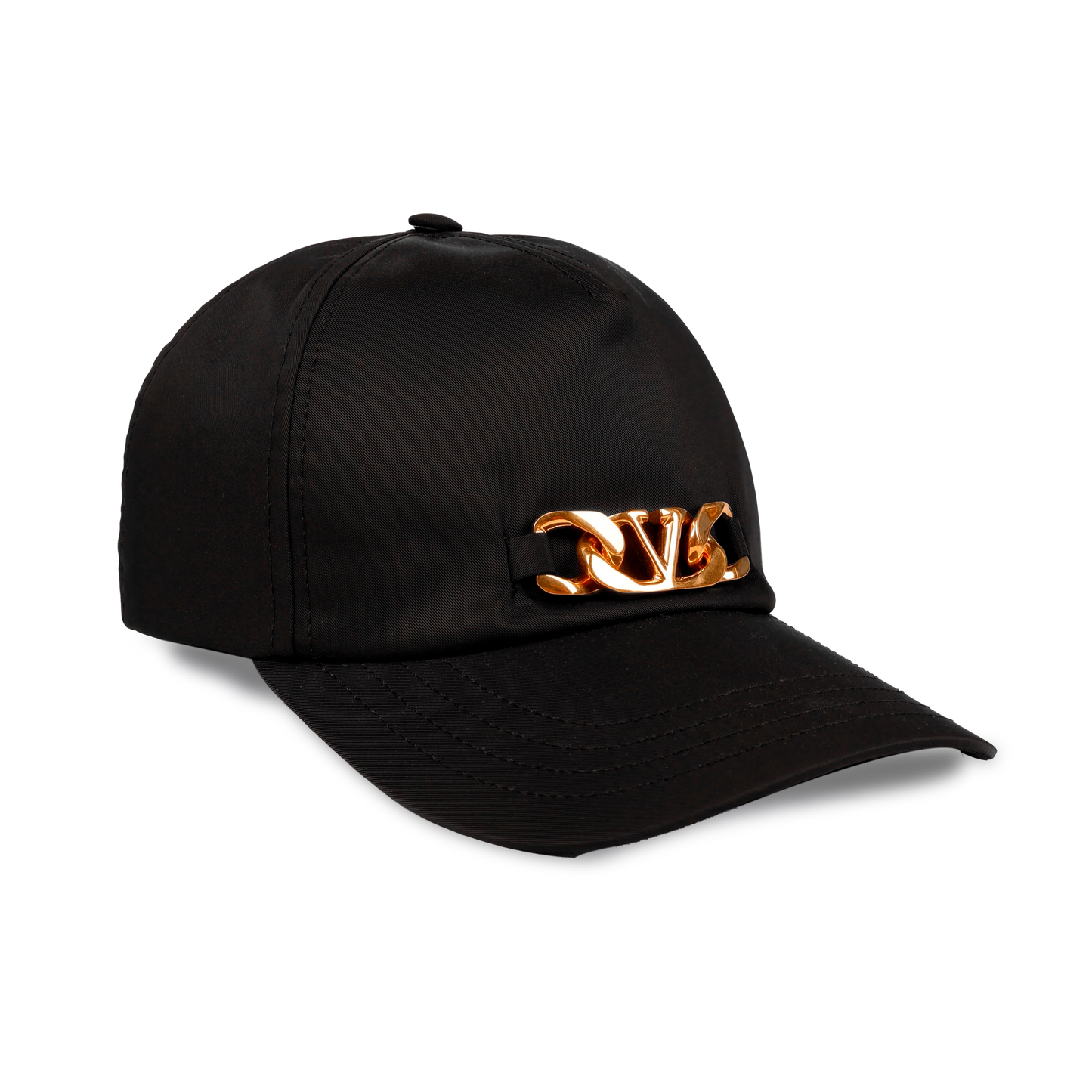 Gorra Negra Valentino Vlogo