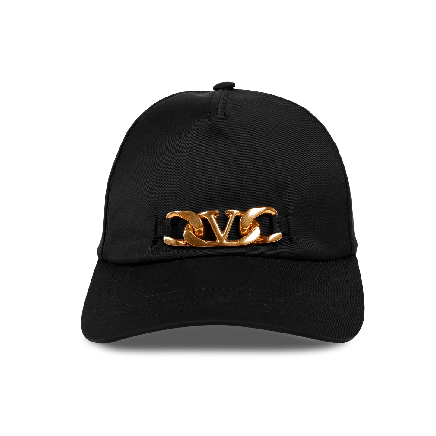 Gorra Negra Valentino Vlogo
