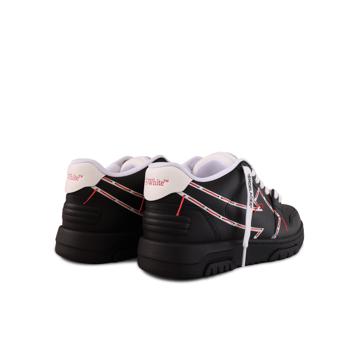Sneakers Negros Off-White OOO Print-Stitch