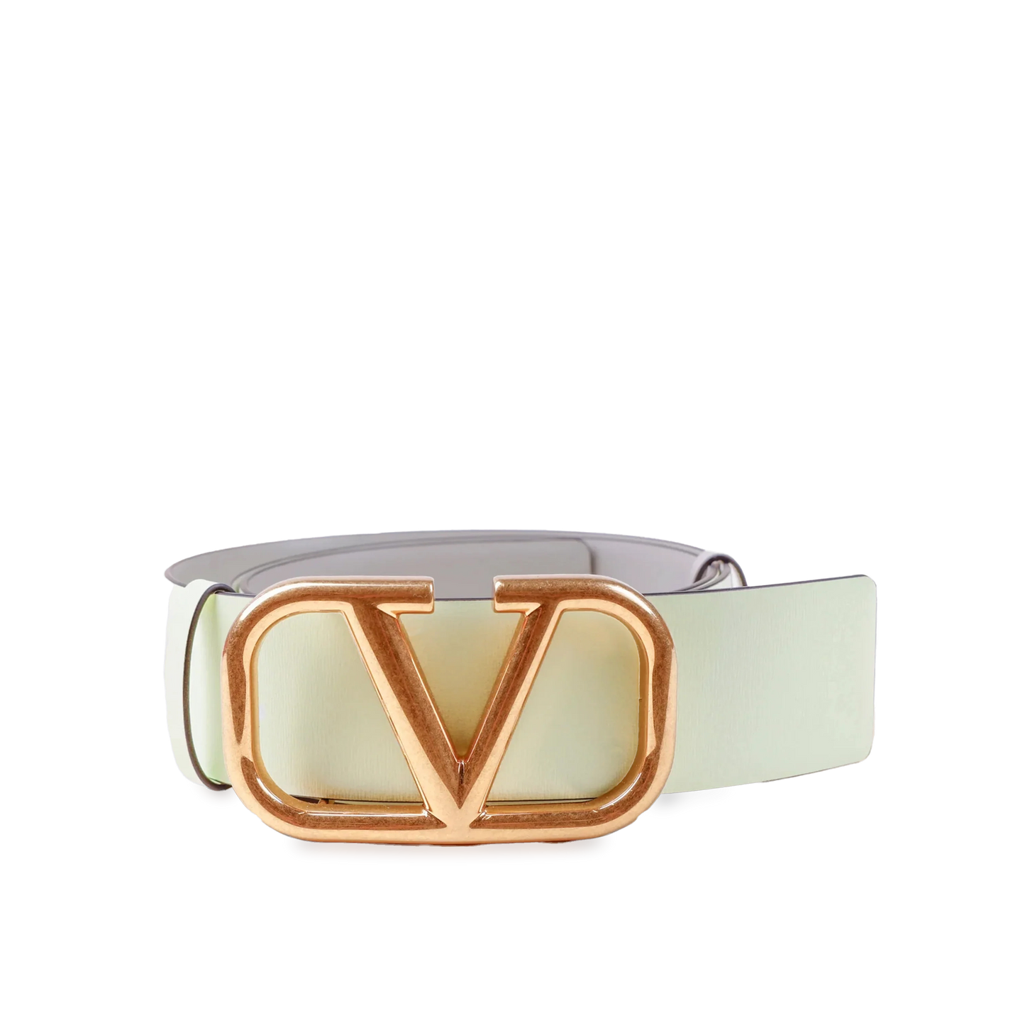 Cinturón Verde-Gris Claro Valentino Vlogo 40 mm