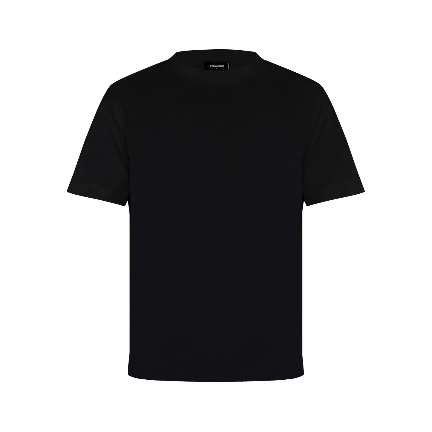 Camiseta Negra Dsquared2 Icon Side Blue