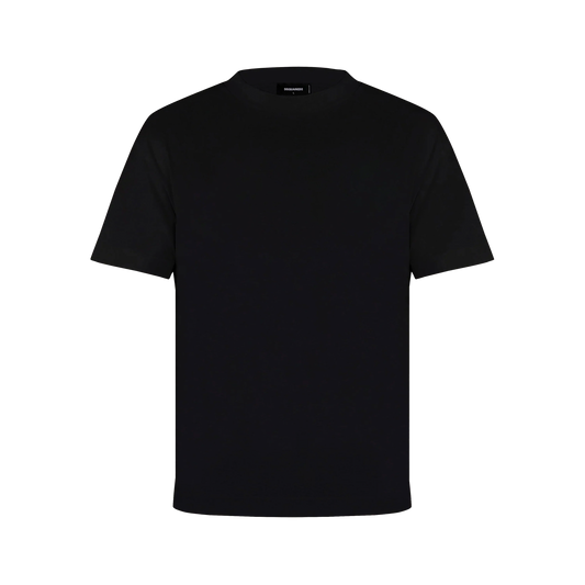 Camiseta Negra Dsquared2 Icon Side Blue