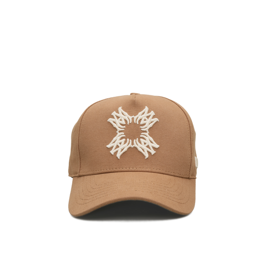 Gorra Beige AMIRI MA Quad Canvas