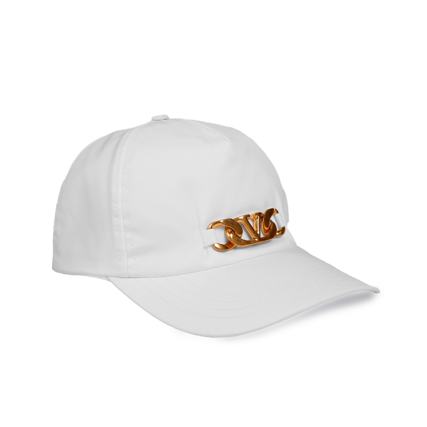 Gorra Blanca Valentino Vlogo