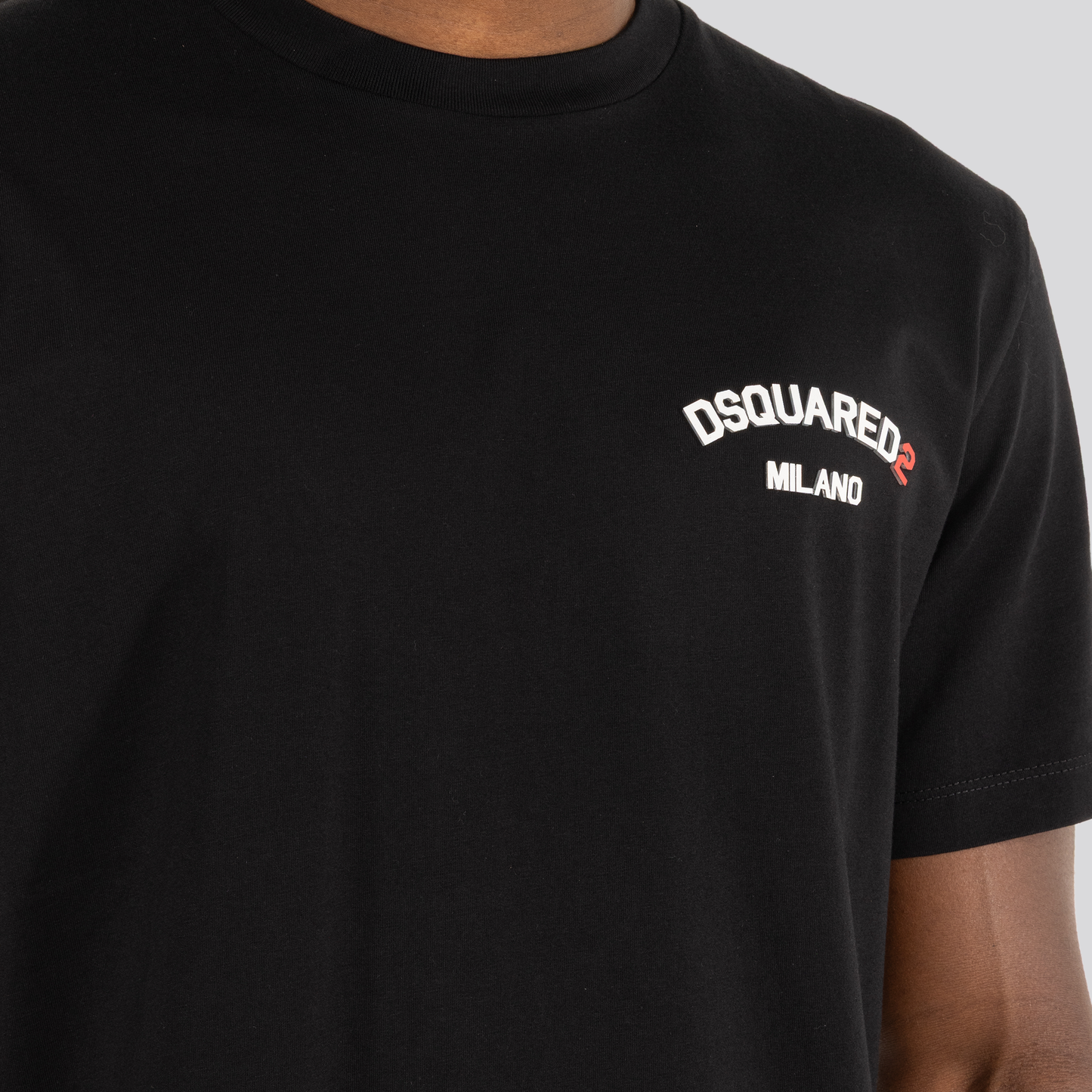 Camiseta Negra Dsquared2 Milano