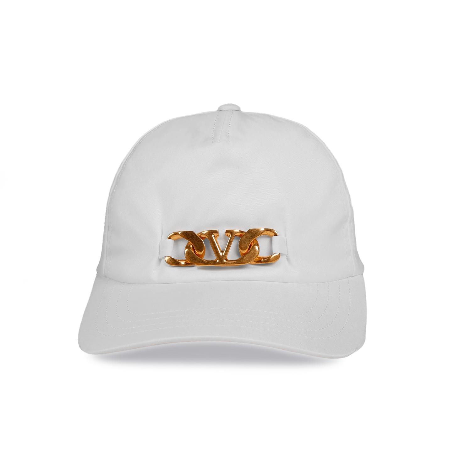 Gorra Blanca Valentino Vlogo