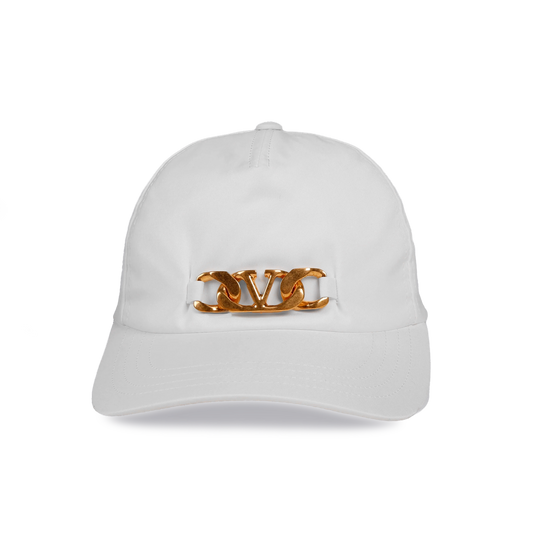 Gorra Blanca Valentino Vlogo