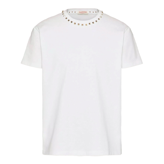 Camiseta Blanca Valentino Rockstuds